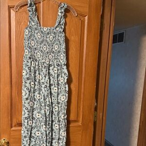 LOFT Floral Jumpsuit